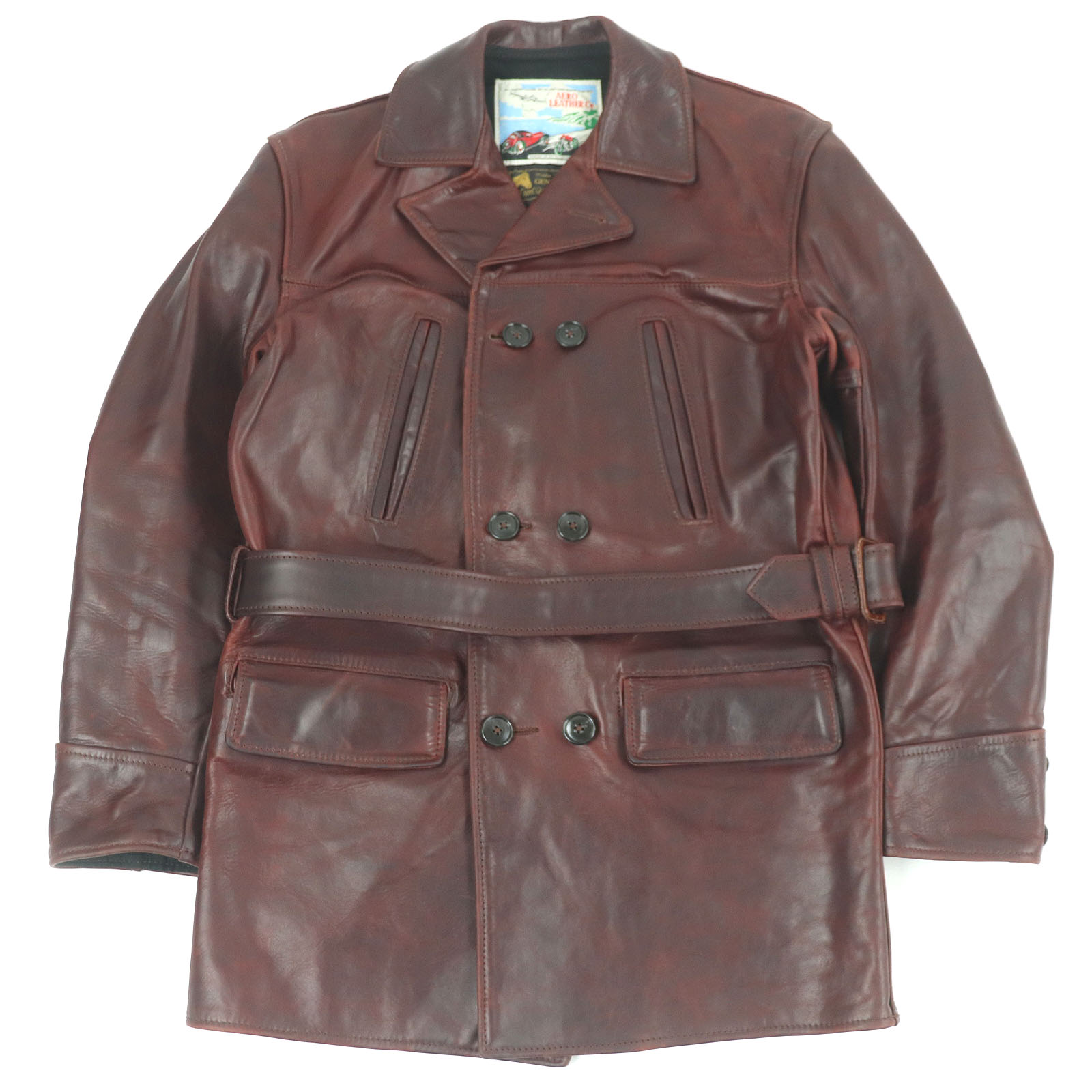 楽天市場】美品□AERO LEATHER エアロレザー バーンストーマー ホース