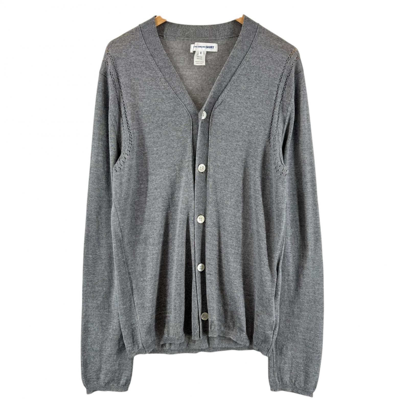 楽天市場】コムデギャルソン カーディガン グレーの通販