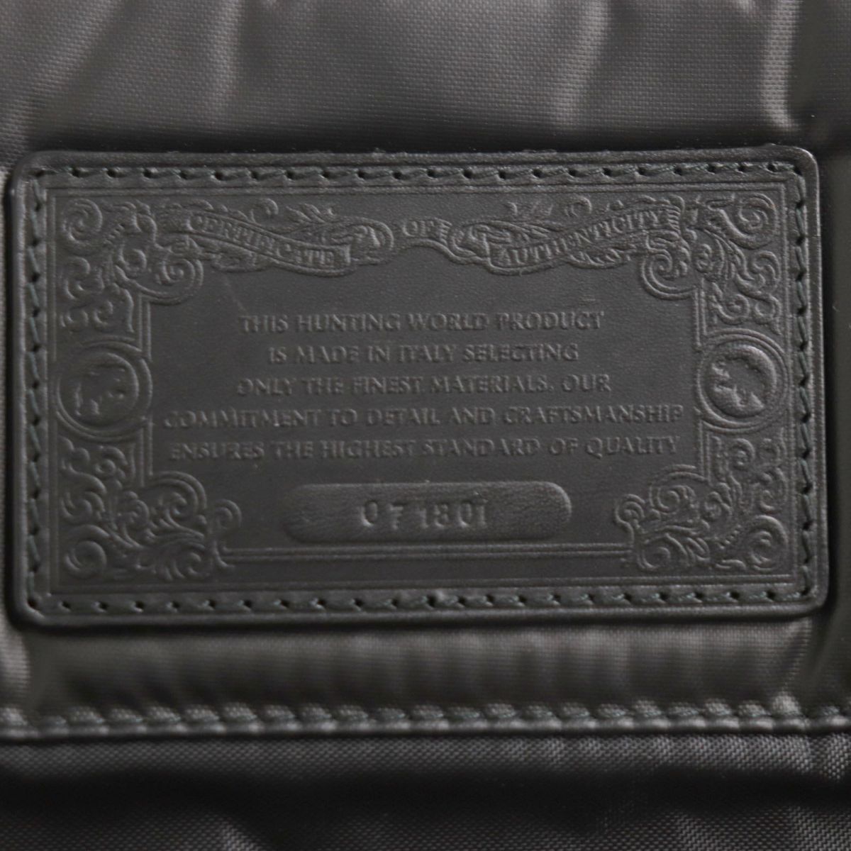 楽天市場】美品▽HUNTING WORLD ハンティングワールド バチュー