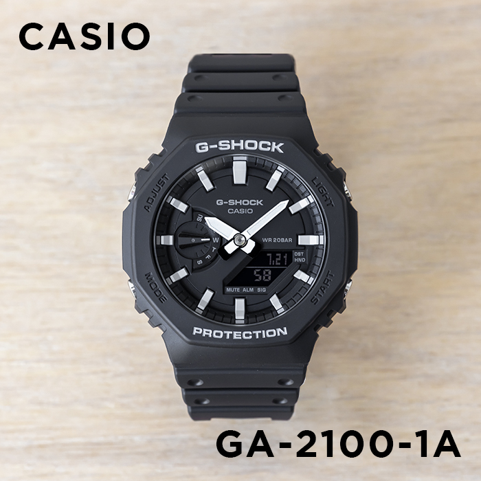楽天市場】【10年保証】CASIO G-SHOCK カシオ Gショック GA-2100-1A