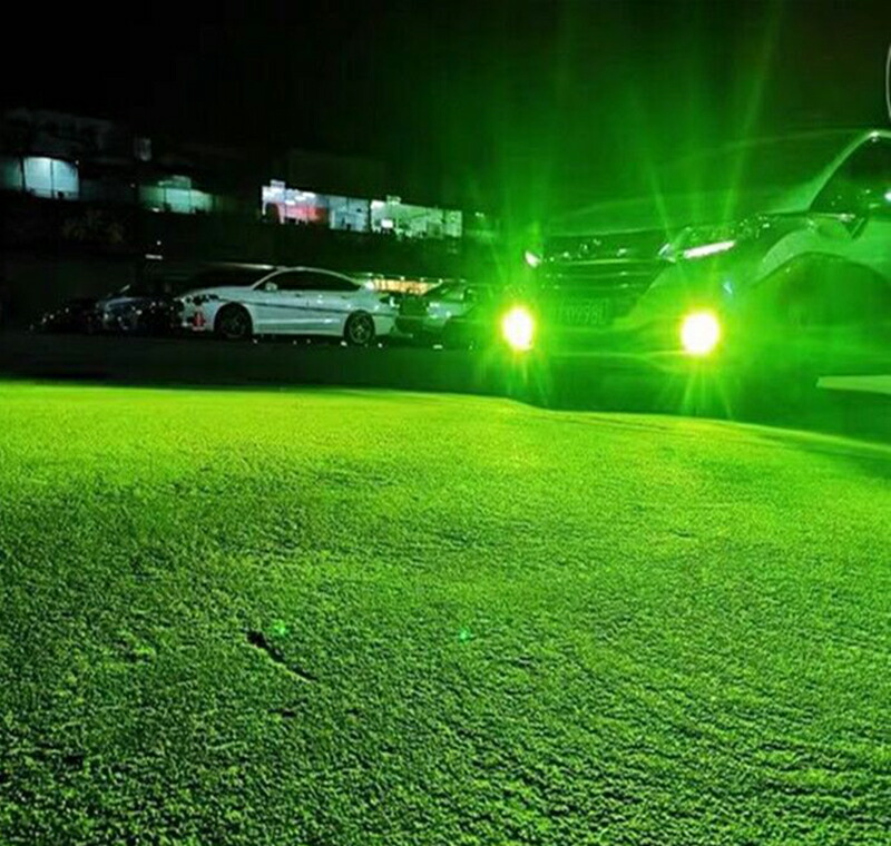 楽天市場】LEDフォグランプ 8000LM ライムグリーン グリーンイエロー