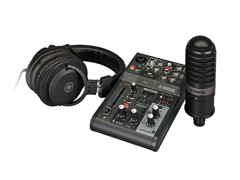 楽天市場】YAMAHA ヤマハ AG03MK2 B LSPK 配信用 ライブストリーミング