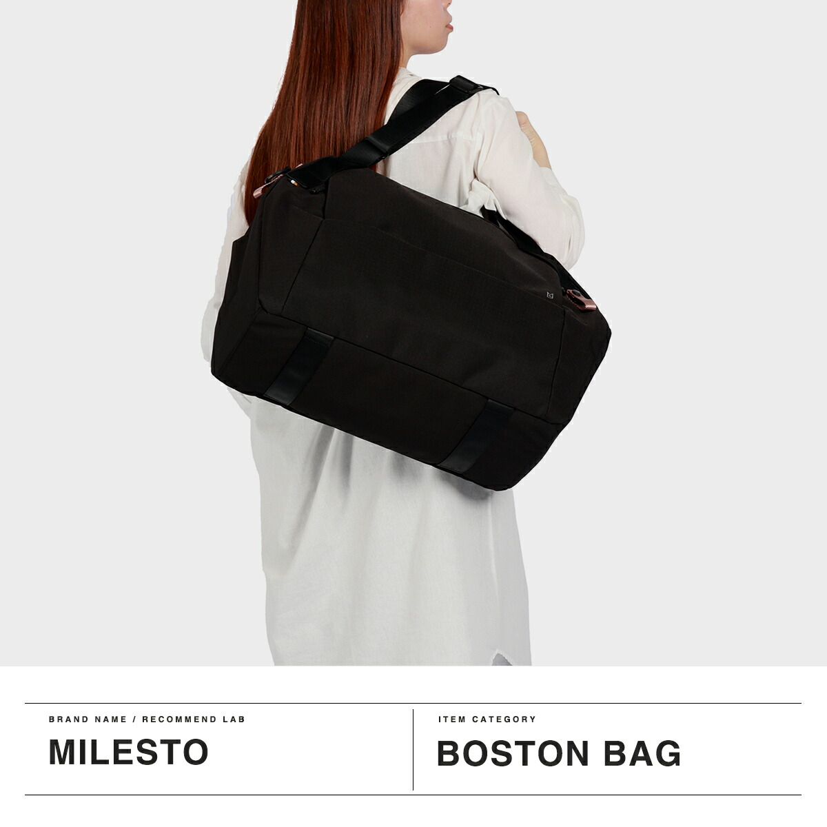 楽天市場】【最大53倍 3/10迄】 ミレスト ボストンバッグ レディース