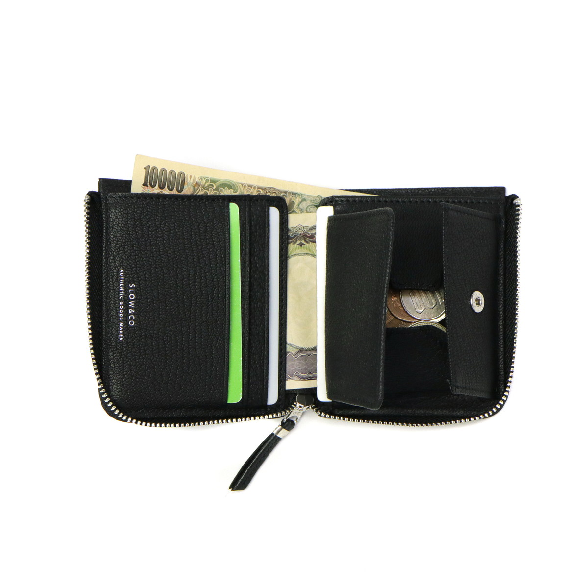 楽天市場】【最大53倍 3/10迄】 ノベルティ付 スロウ 二つ折り財布