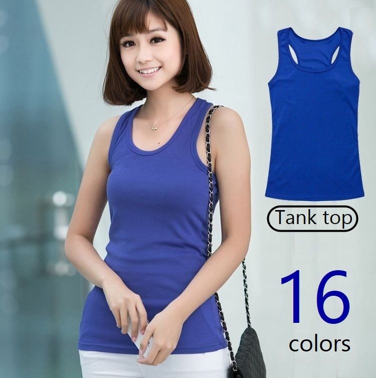 楽天市場】送料無料 タンクトップ Uネック レーサーバック