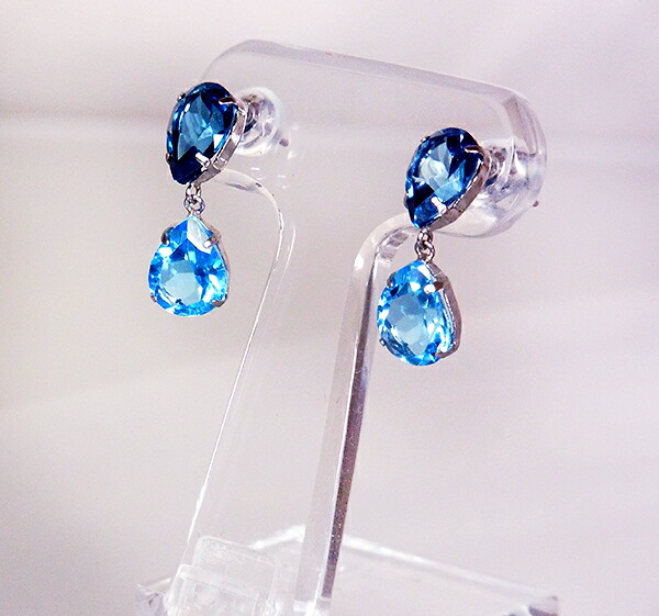 楽天市場】まぶしい宝石の雫！濃厚ロンドンブルー x 濃ブルー！4.80