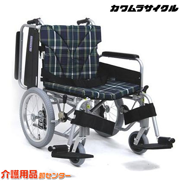 楽天市場】車椅子 折り畳み 【カワムラサイクル KA816-45B】 介助式 脚