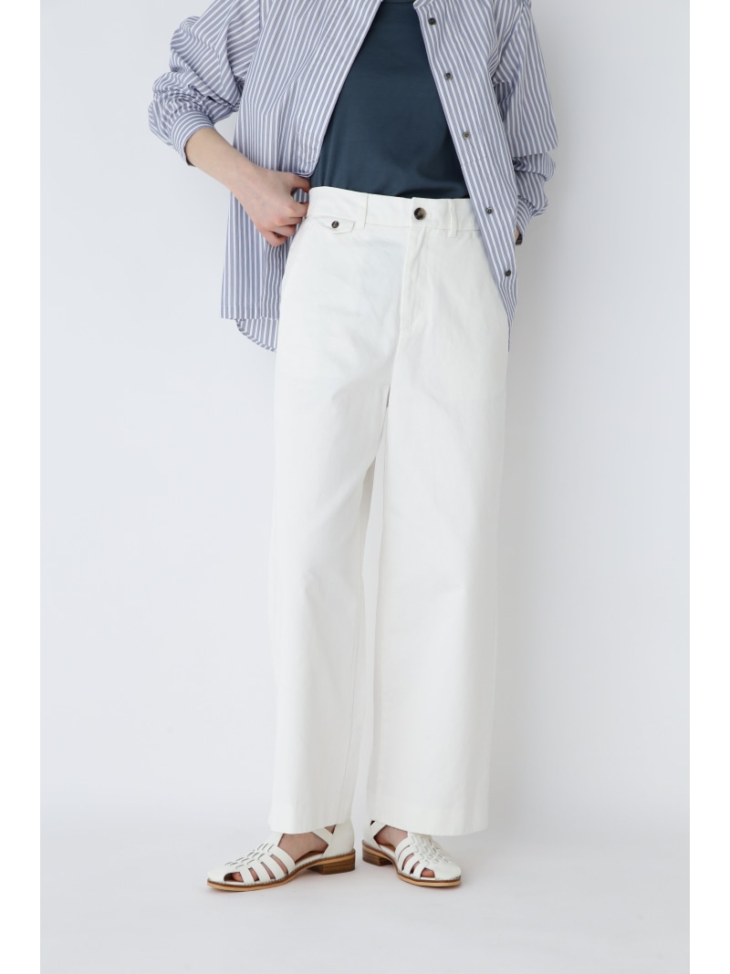 楽天市場】【SALE／50%OFF】◇甘撚コットンチノパンツ human woman