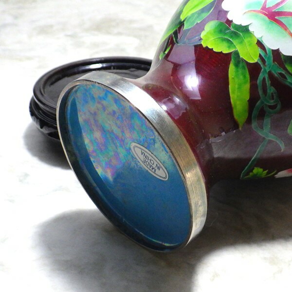 楽天市場】七宝焼き 中国 七宝焼 花瓶 風水 置物 風水火山 風水グッズ