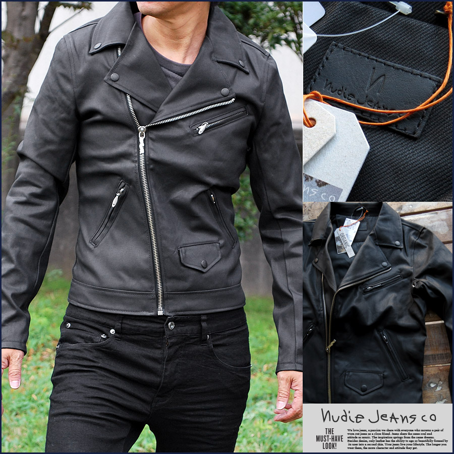 楽天市場】Nudie Jeans ヌーディージーンズ メンズ ライダース