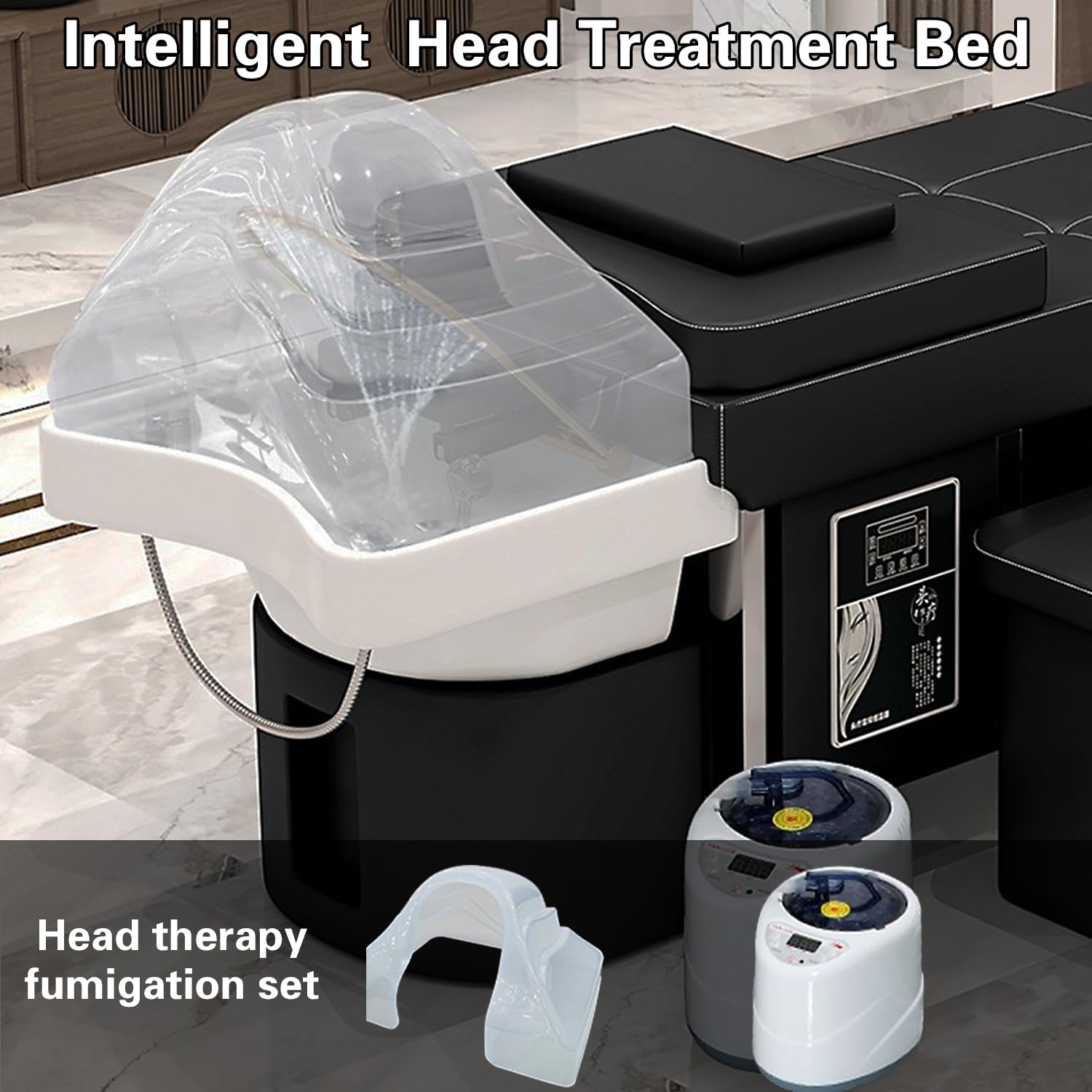 楽天市場】ヘッドスパ機器、マッサージシャンプーベッド、燻蒸給湯