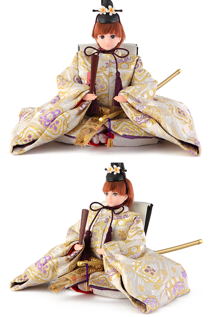 楽天市場】雛人形 特選 リカちゃん 久月 ひな人形 収納飾り 三段飾り