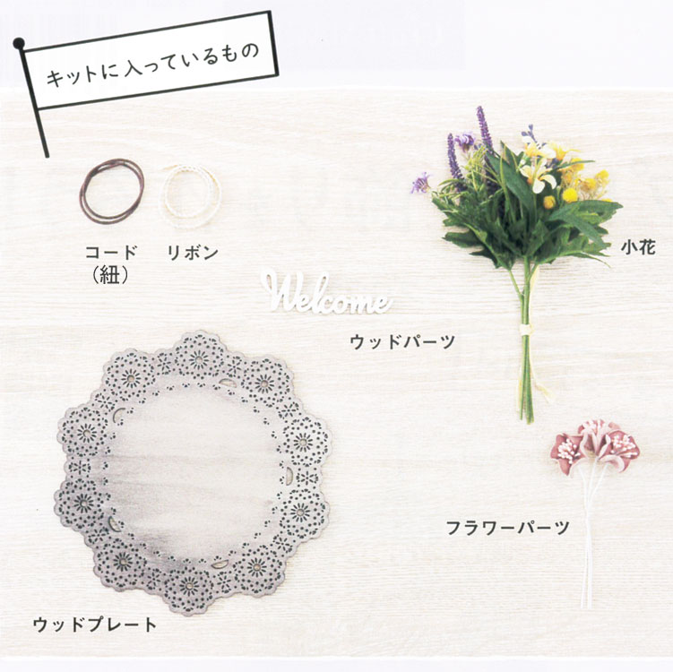 楽天市場】グルーガンとのセット ウェルカムプレート 手作りキット