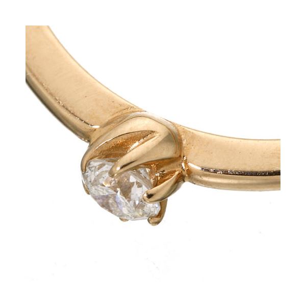 楽天市場】K18 ダイヤリング 指輪 シューリング ホワイトゴールド 13号