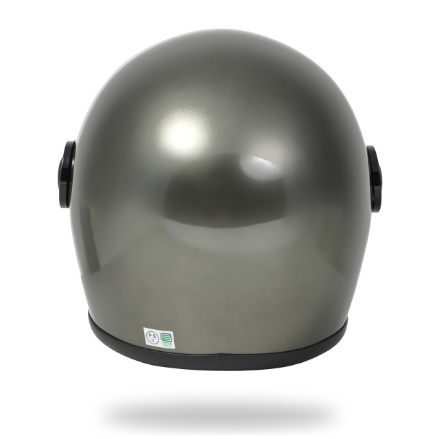 楽天市場】フルフェイス へルメット バイク ビンテージ メタリック