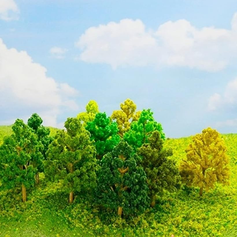 楽天市場】ジオラマ 風景 木 60本セット N ゲージ HOゲージ 鉄道模型