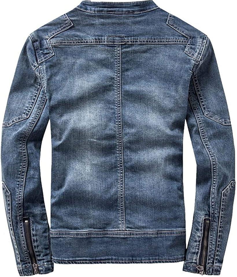 楽天市場】ヴィンテージ スタンドカラー デニム ライダース ジャケット