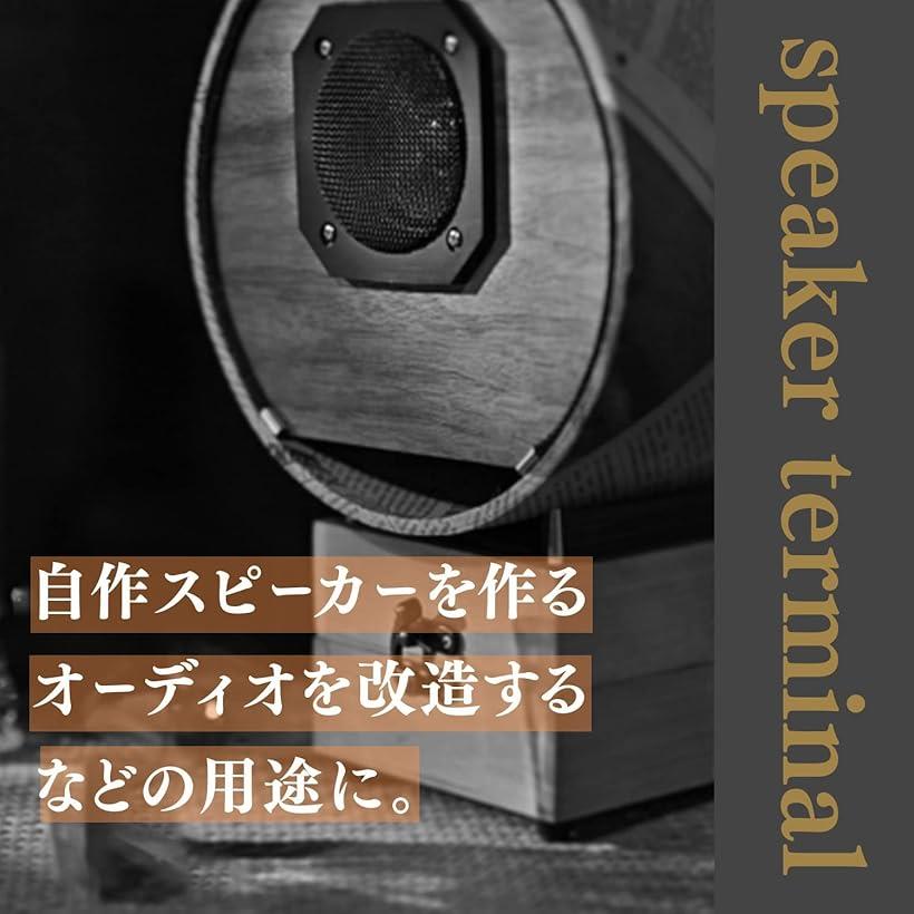 楽天市場】【楽天ランキング1位入賞】金メッキ スピーカー ターミナル