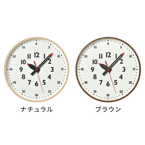 楽天市場】【特典付】掛け時計 Lemnos レムノス ふんぷんくろっく M