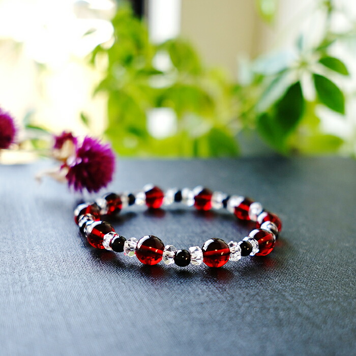 楽天市場】レッド ルビー アンバー （琥珀）モリオン黒水晶 水晶