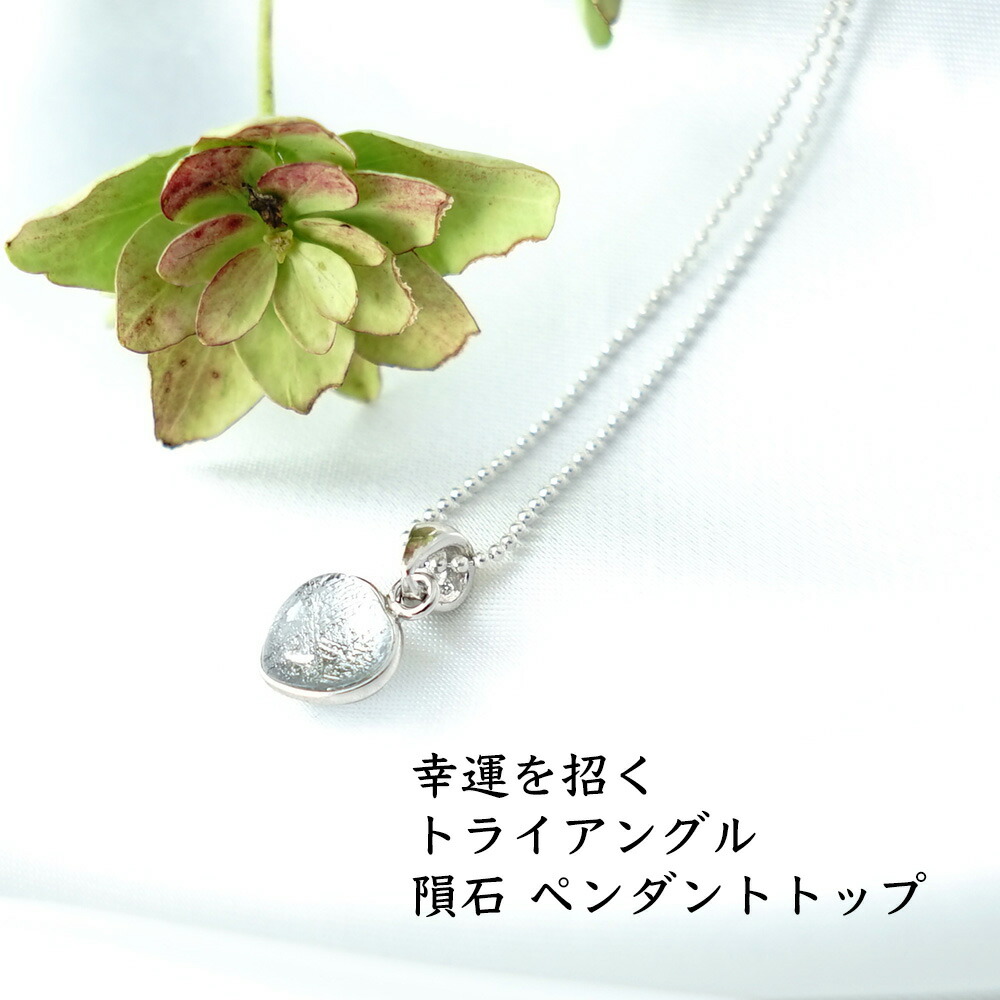 楽天市場】隕石 パワーストーン 天然石 シルバー925 ペンダント