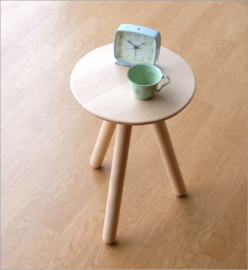 楽天市場】スツール 木製 おしゃれ 花台 丸椅子 玄関 サイドテーブル 3