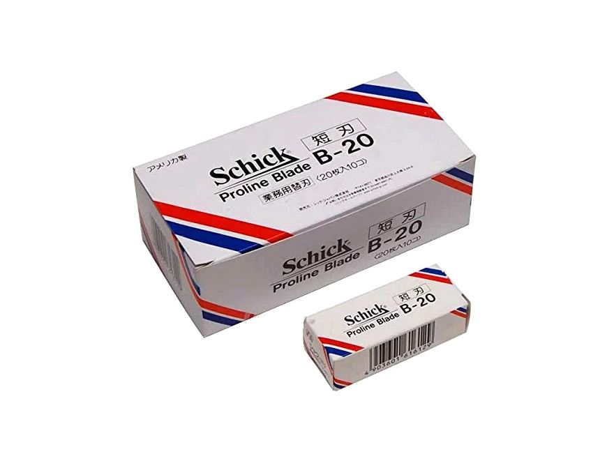 楽天市場】シックB-20短刃替刃(20枚入) ×10個 : アクアofサイエンス