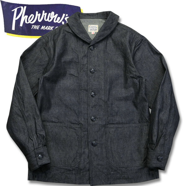 楽天市場】PHERROW'S (フェローズ ）U.S.NAVYデニムショールカラー