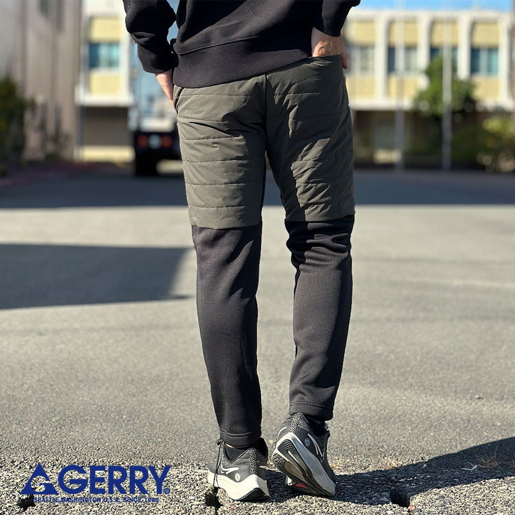 楽天市場】GERRY ジェリー 送料無料 中綿パンツ トラックパンツ