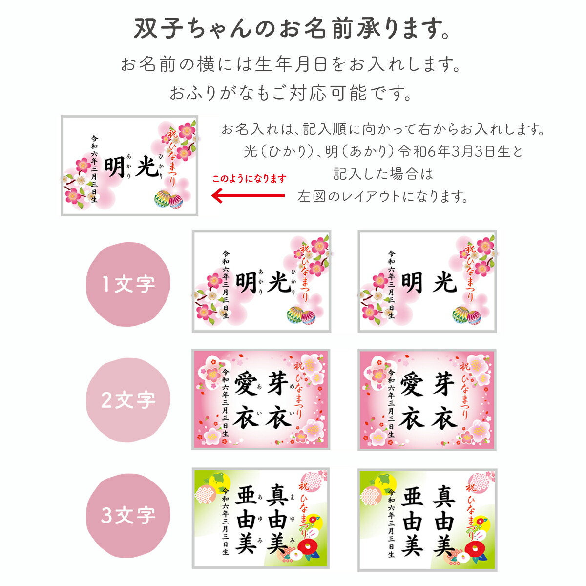 楽天市場】雛人形 ひな祭り 名前 札 オルゴール付き 木製 コンパクト