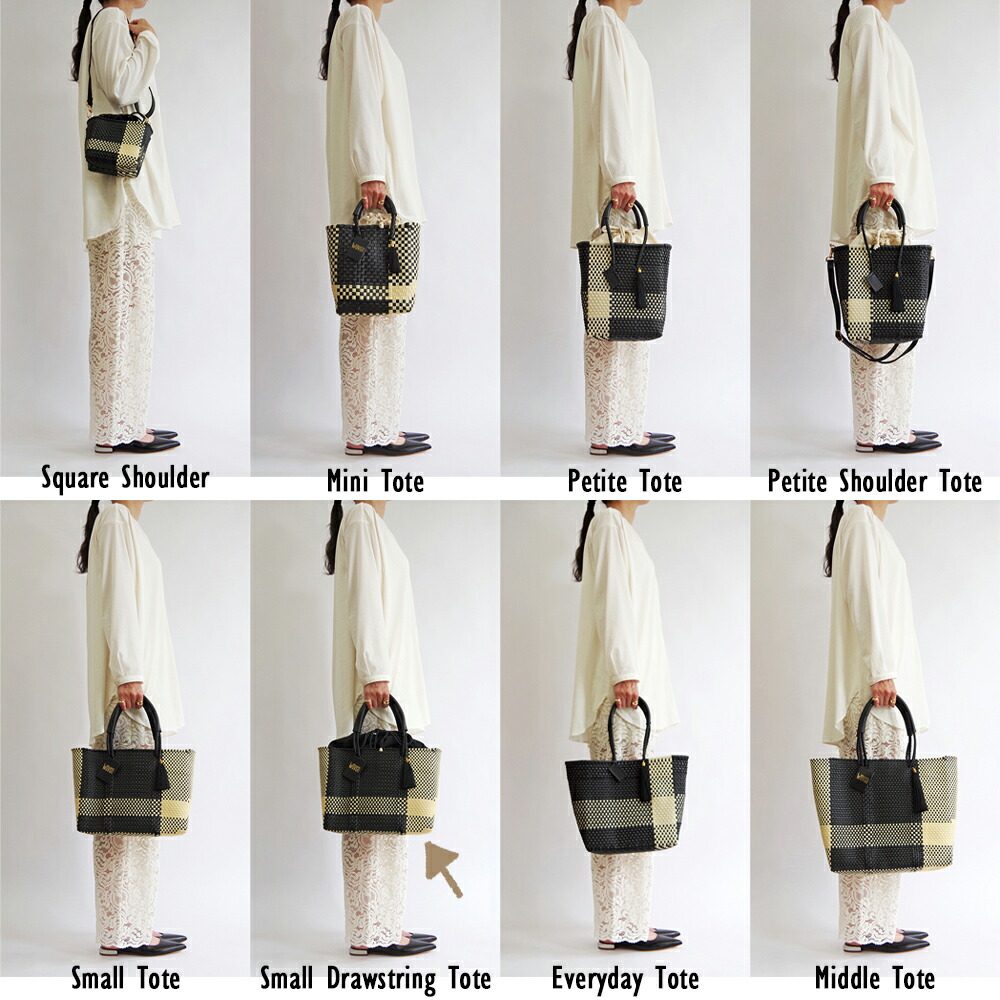 楽天市場】WOVEN ウーヴン バスケットバッグ メルカドバッグ Small