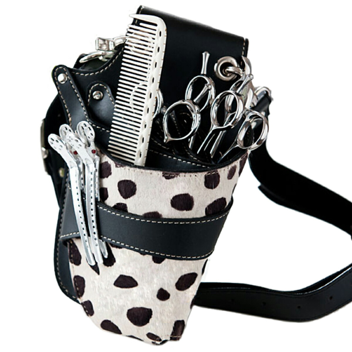 楽天市場】【送料無料】売れてます！ダルメシアン シザーケース(本革5