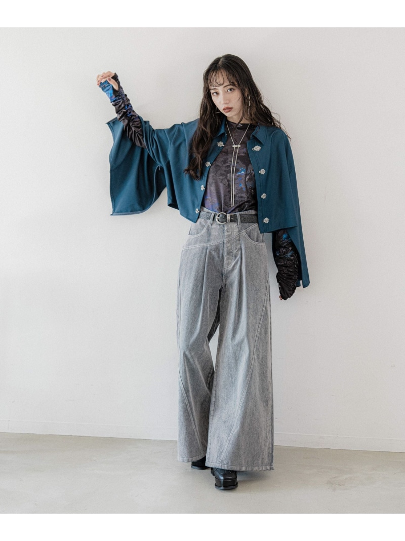 楽天市場】チャイナパーツシャツ HARE ハレ トップス シャツ・ブラウス