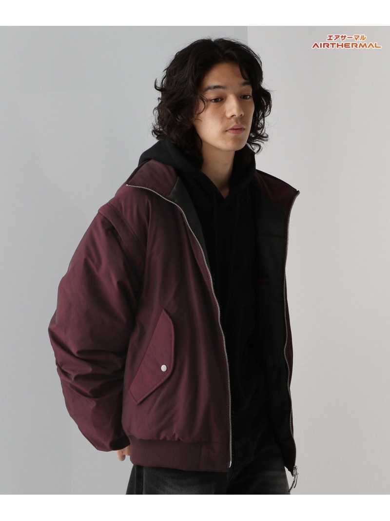 楽天市場】エアサーマル2WAYブルゾン HARE ハレ ジャケット・アウター