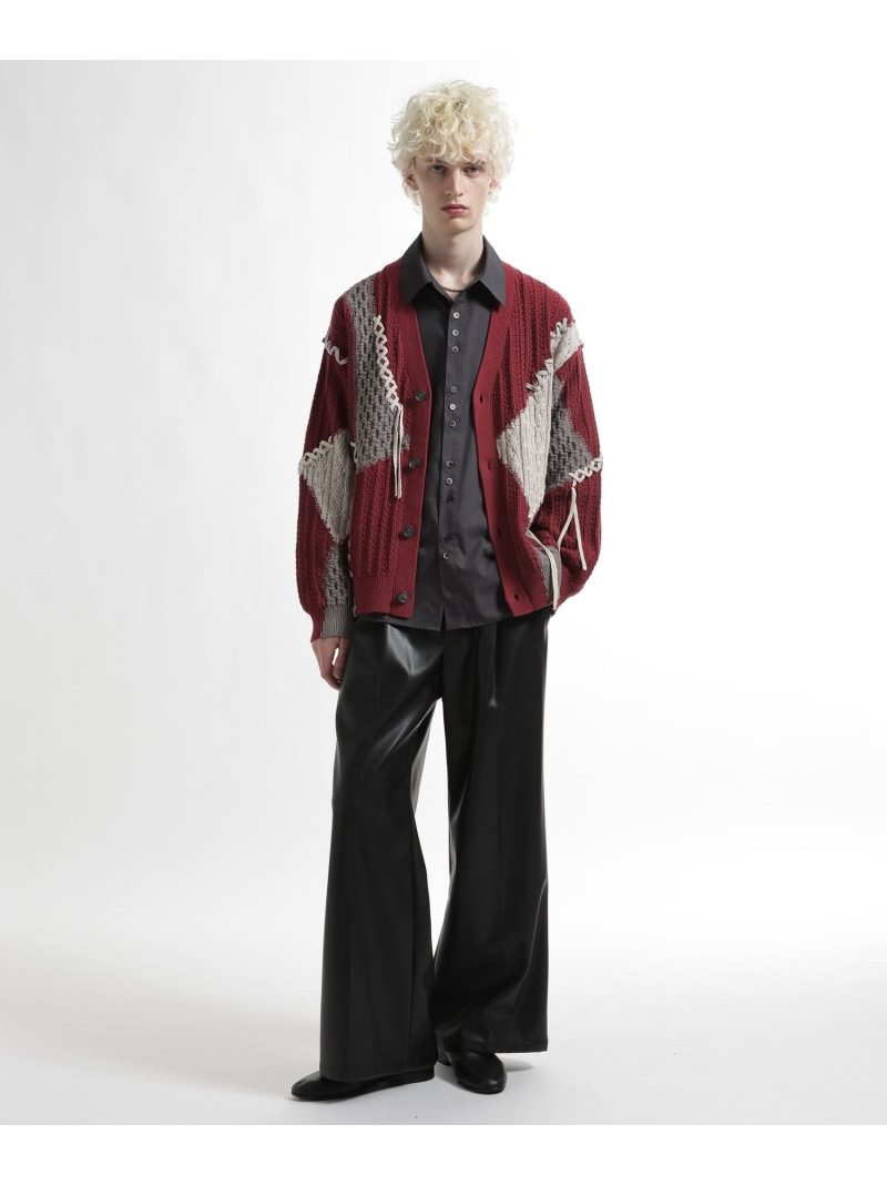 楽天市場】ハイショクステッチニットカーディガン HARE ハレ トップス