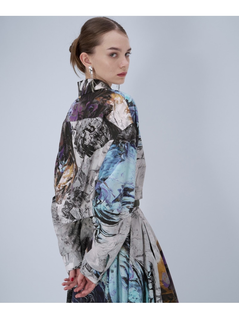 楽天市場】サークルシャツ by MAO KAWASAKI HARE ハレ トップス シャツ