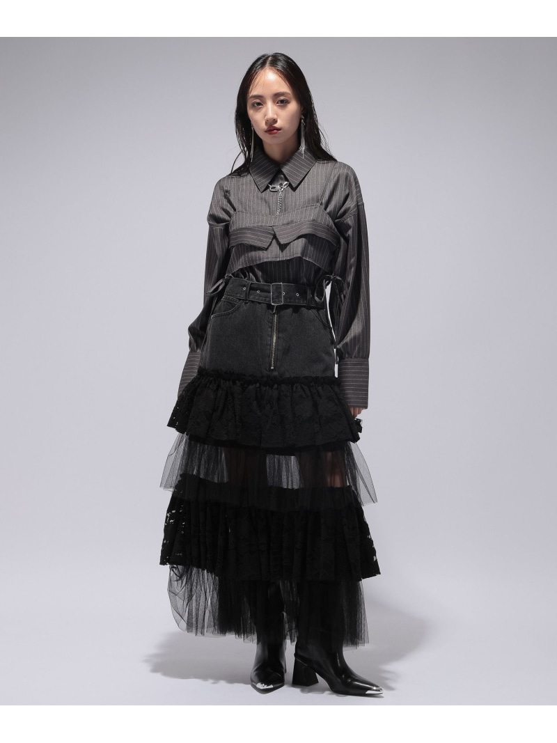 楽天市場】2Pビスチェ*シャツ HARE ハレ トップス シャツ・ブラウス