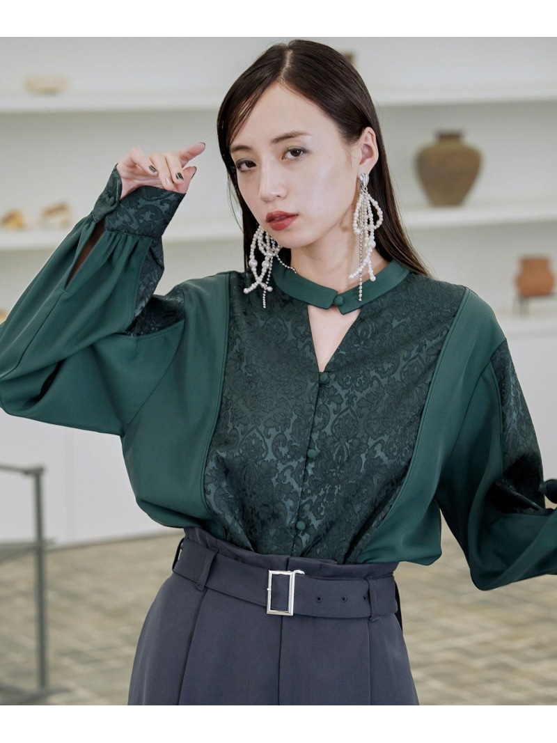 楽天市場】2WAYジャガードキリカエシャツ HARE ハレ トップス シャツ