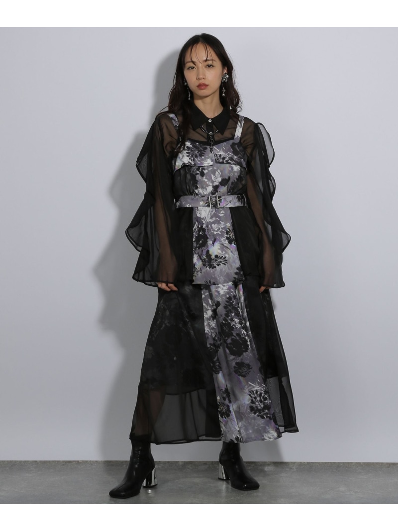 楽天市場】リフレクションフラワーキャミワンピース HARE ハレ