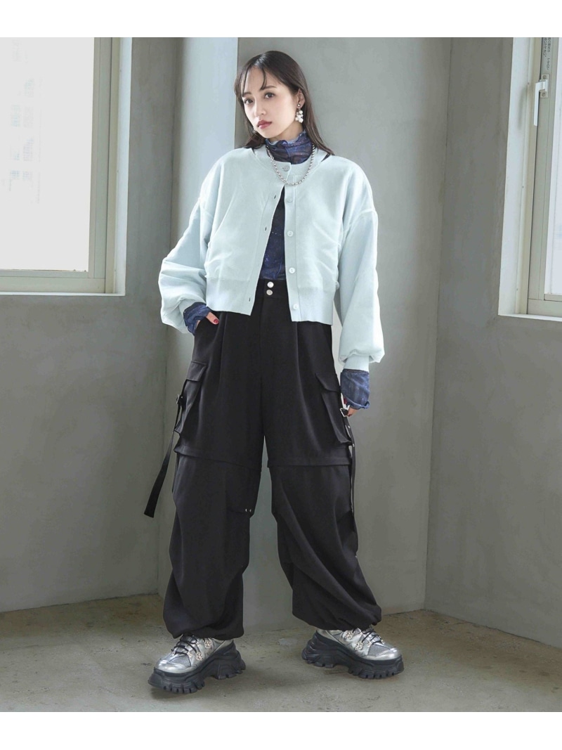 楽天市場】2WAYメタルカーゴパンツ HARE ハレ パンツ その他のパンツ