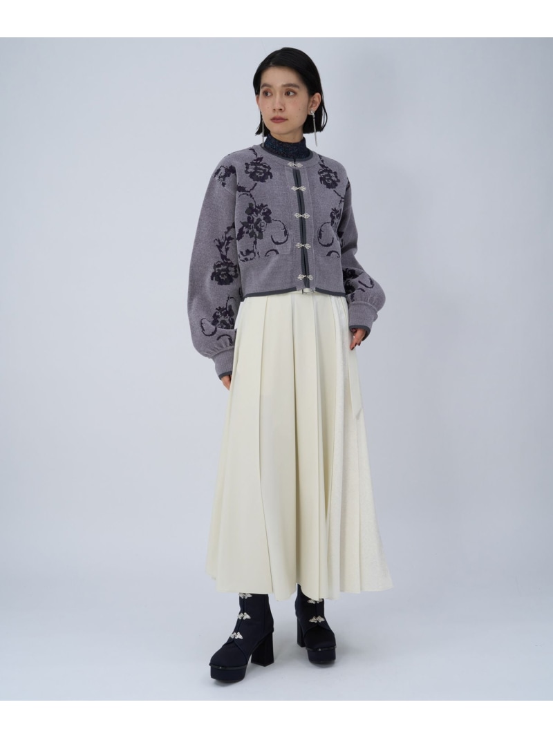 楽天市場】アシメジャガードプリーツスカート HARE ハレ スカート