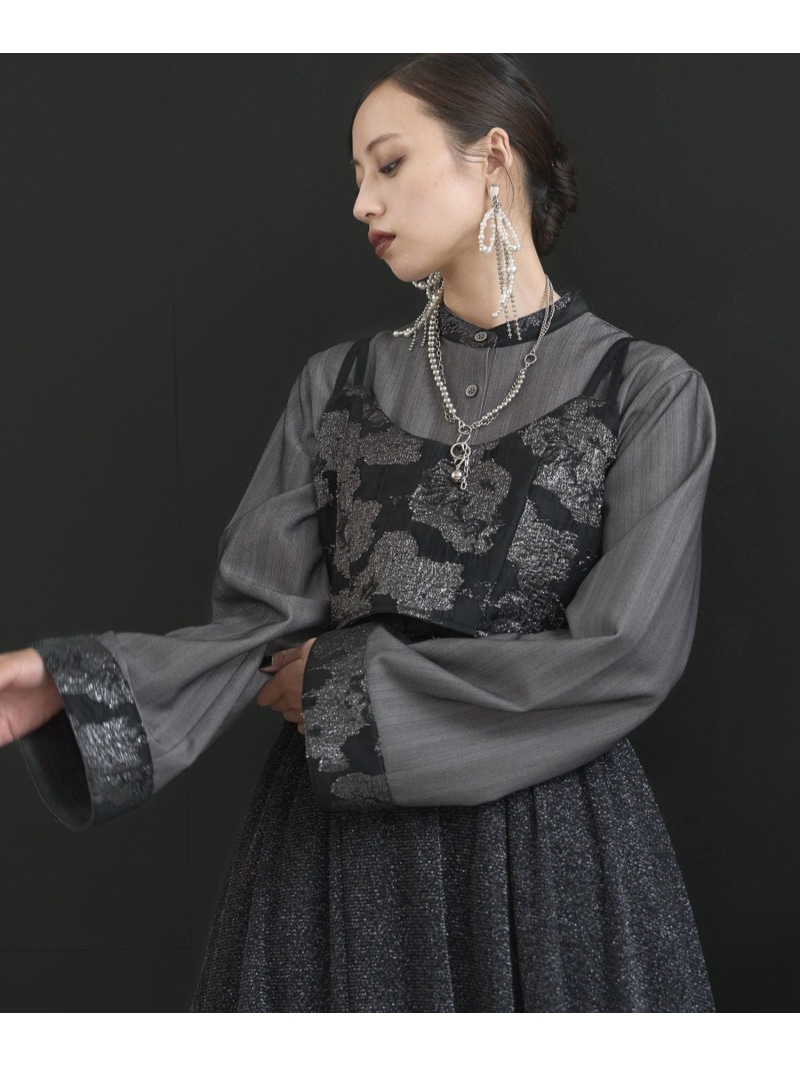 楽天市場】2Pビスチェ*イソザイチュニックシャツ HARE ハレ トップス