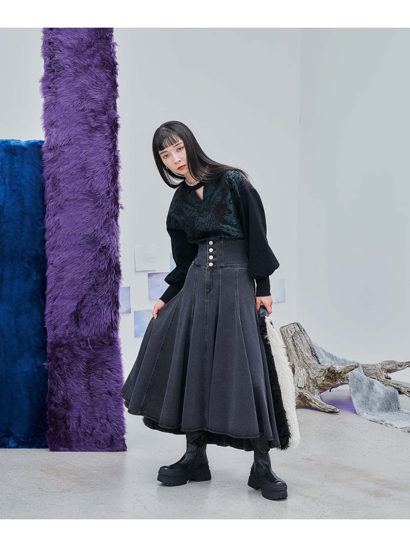 楽天市場】【SET UP対応 LADIES】2WAYゴブランキリカエプルオーバー