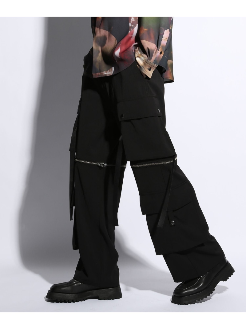 楽天市場】2WAYポケットカーゴワイドパンツ HARE ハレ パンツ その他の