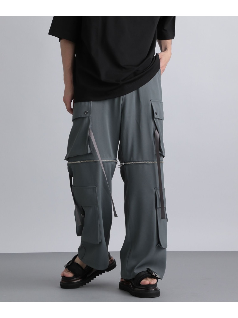 楽天市場】2WAYポケットカーゴワイドパンツ HARE ハレ パンツ その他の