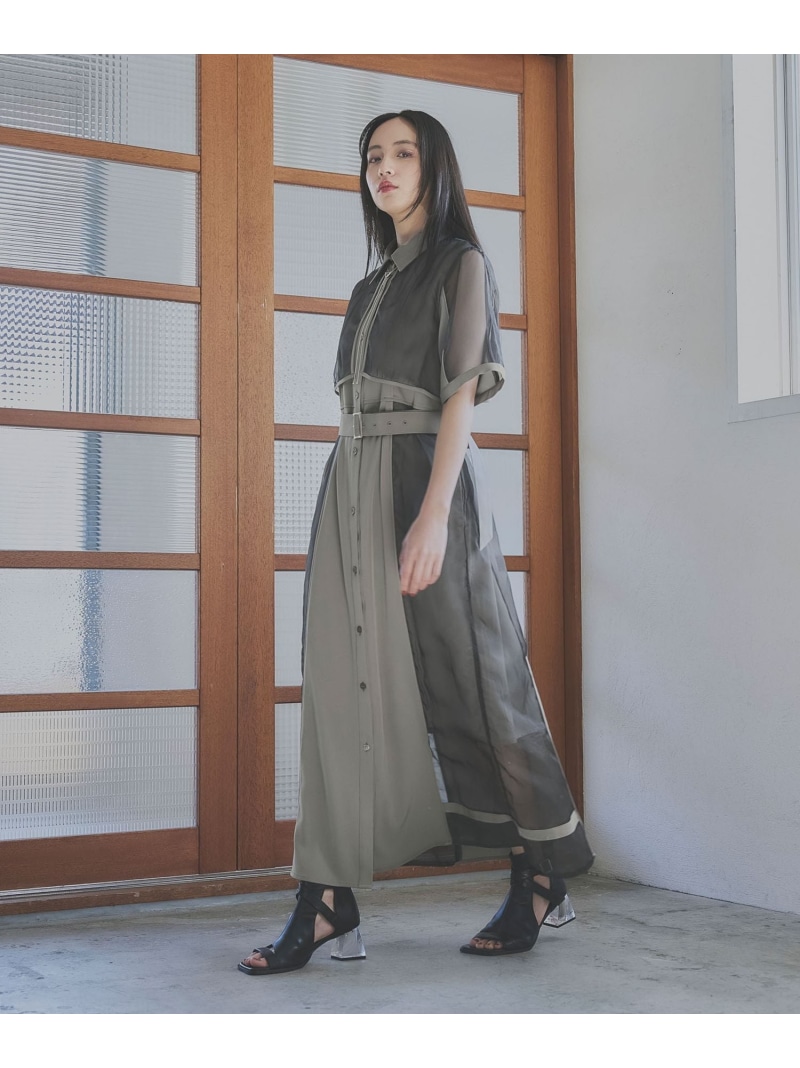 楽天市場】【SALE／20%OFF】シアーパイピングワンピース HARE ハレ