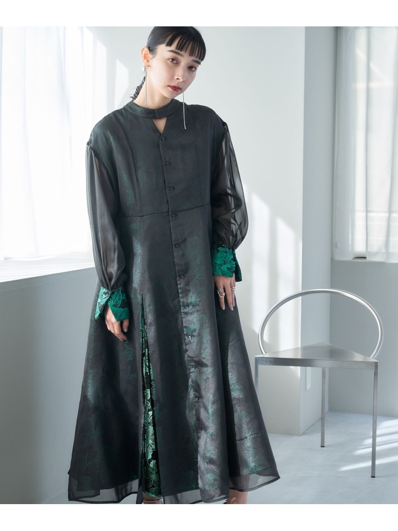 楽天市場】2WAYシアーレイヤードジャガードワンピース HARE ハレ