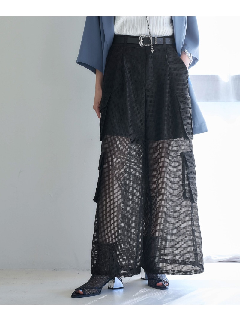 楽天市場】【LADIES】2WAYメッシュダブルポケットカーゴパンツ HARE