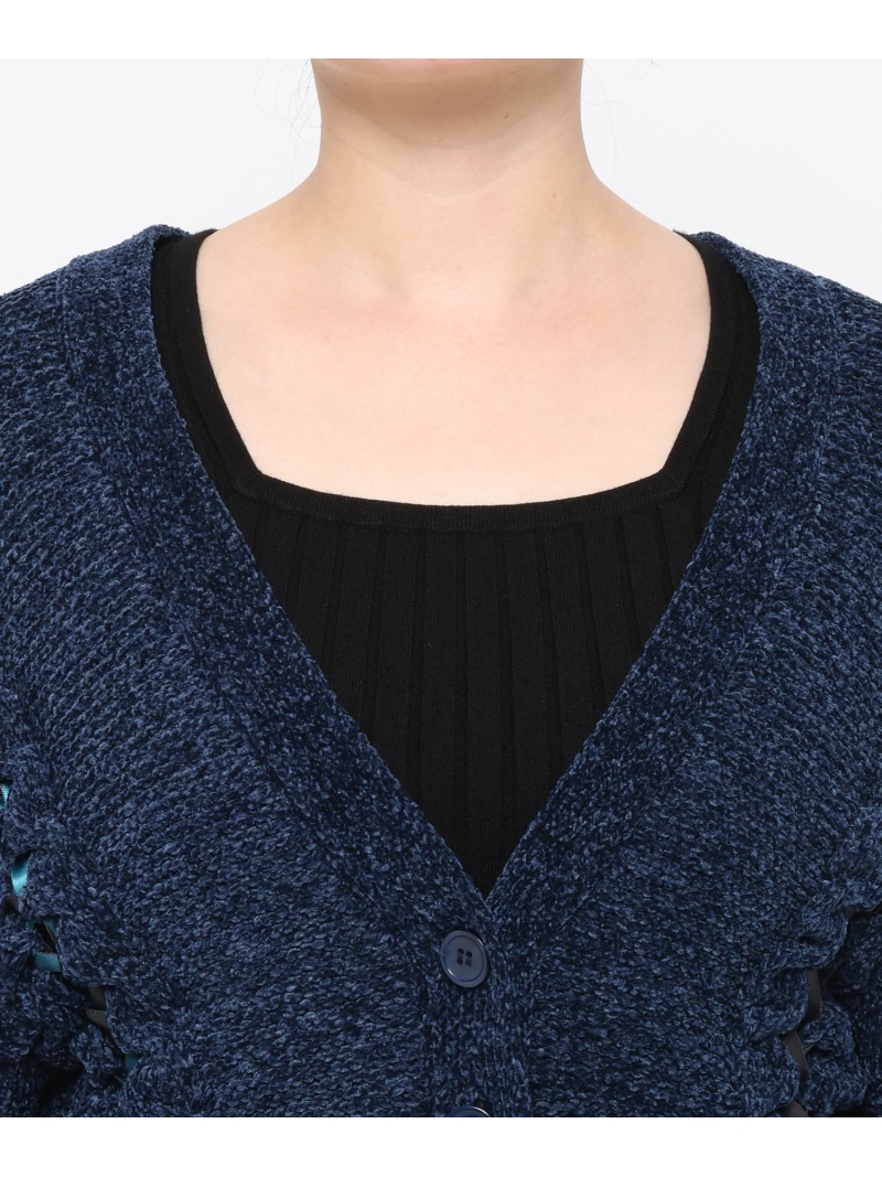 楽天市場】モールレースアップカーディガン HARE ハレ トップス