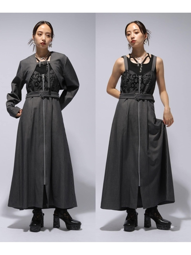 楽天市場】2Pボレロ*ジップジャンスカ HARE ハレ ワンピース・ドレス